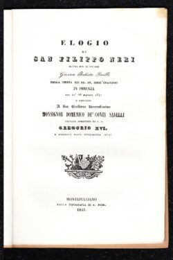 Orazine di Gio Battista Brilli 1841