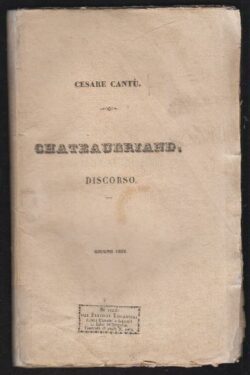 Chateaubriand DISCORSO